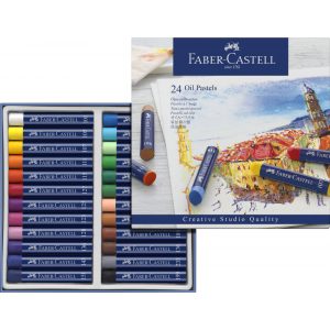 Faber-Castell Creative Studio olajpasztell rúd 24db-os készlet