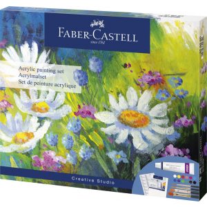 Faber-Castell Art and Graphic akril festőkészlet 18db-os CREATIVE STUDIO