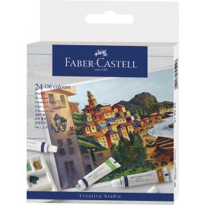 Faber-Castell olajfesték készlet, 24db-os