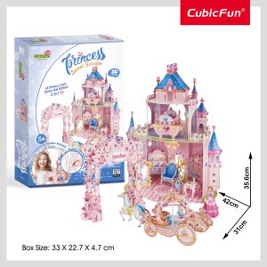 Cubic Fun 3D puzzle, City Line, A hercegnő titkos kertje