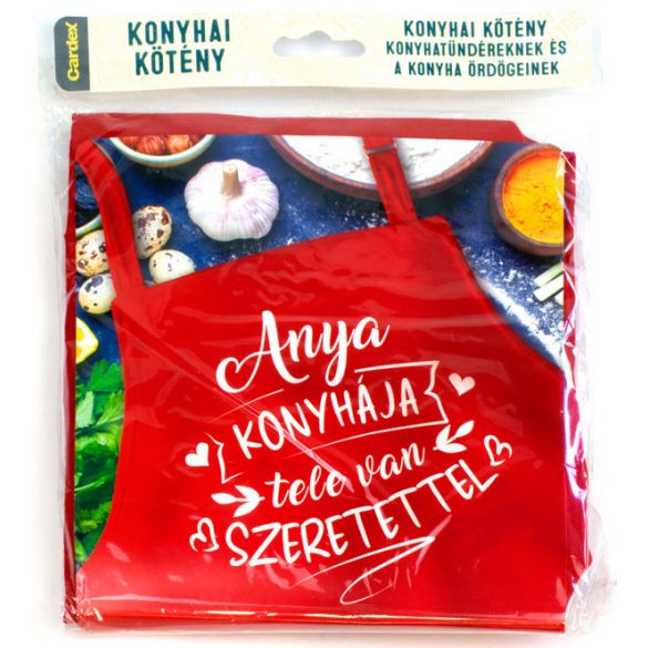 Konyhai kötény, Anya konyhája tele van szeretettel