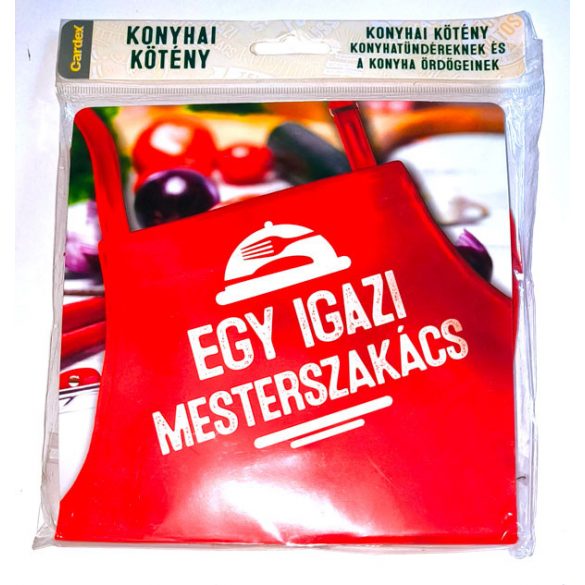 Konyhai kötény, Egy igazi mesterszakács