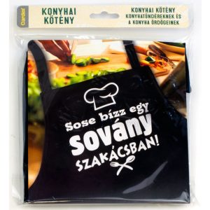 Konyhai kötény, Sose bízz egy sovány szakácsban