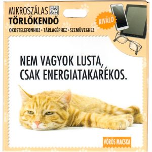 Állatmintás mikroszálas törlőkendő