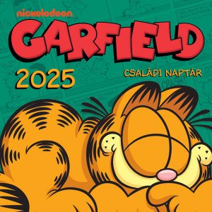 2025-ös családi tervező naptár, Garfield