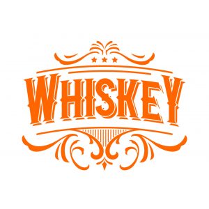 Whiskey mintás A4 stencil sablon