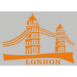 London A5 stencil sablon